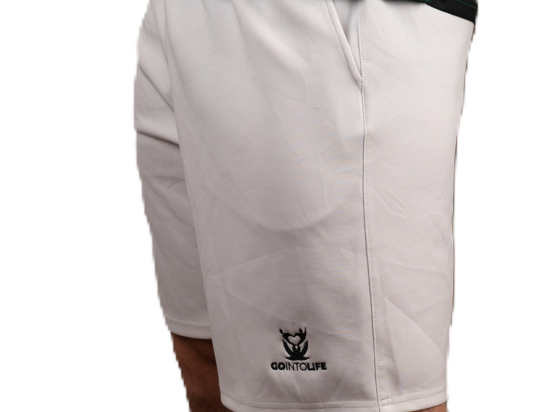 Short GO INTO LIFE homme Blanc