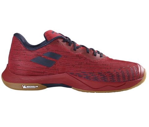 Chaussures indoor BABOLAT homme SHADOW SPIRIT Black/Poppy Red