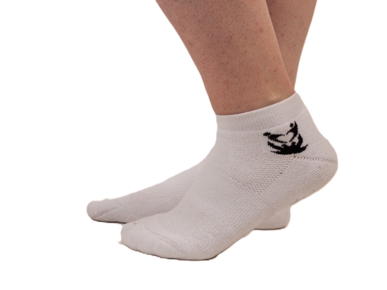 Chaussettes GO INTO LIFE épaisses courtes Blanches (1 paire)