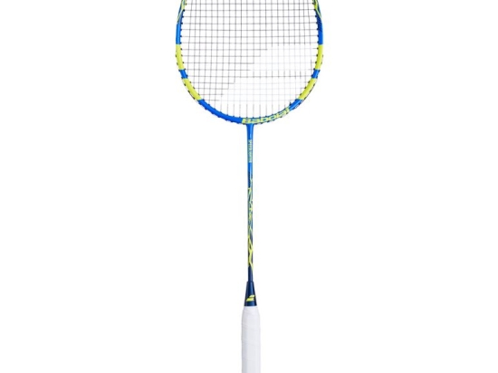 Raquette de badminton BABOLAT SPEEDLIGHTER Bleu/Jaune (cordée)
