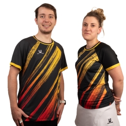 T-shirt GO INTO LIFE homme STRIPES Jaune