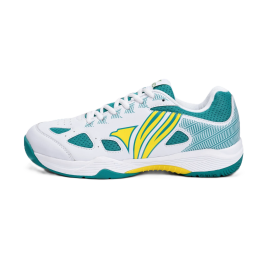 Chaussures indoor homme/femme KAMITO COLOMAX Blanc/Vert