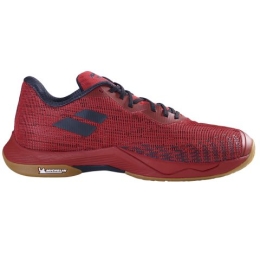 Chaussures indoor BABOLAT homme SHADOW SPIRIT 2 Black/Poppy Red