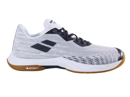 Chaussures de badminton BABOLAT homme SPIRIT 2 White/Black