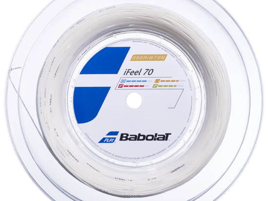 Cordage de badminton BABOLAT iFeel 70 (bobine - 200m)