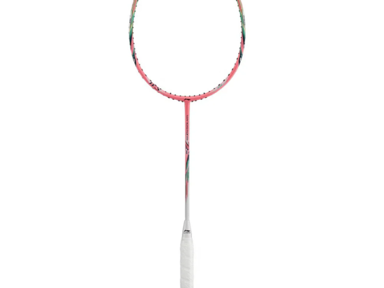 Raquette de badminton LI-NING WINDSTORM 72 SPEED Rose/jaune (non cordée)