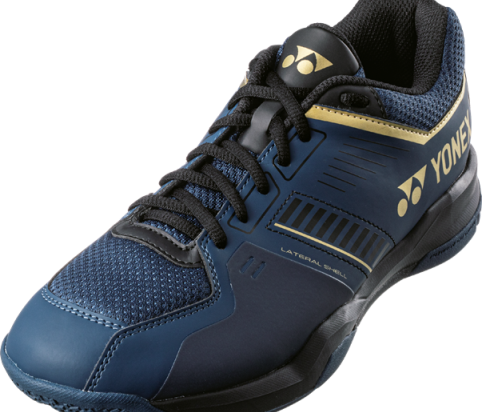 Chaussures indoor YONEX homme STRIDER FLOW WIDE Navy/Gold