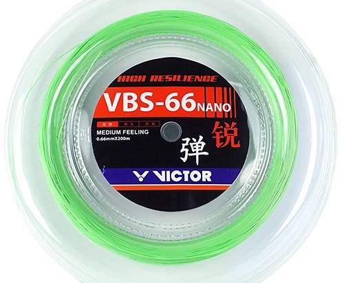 Cordage de badminton VICTOR VBS-66 nano (bobine - 200m)