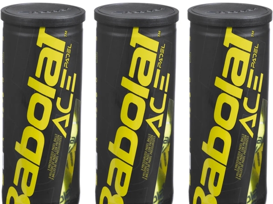 Balles Padel BABOLAT TRIPACK ACE X3