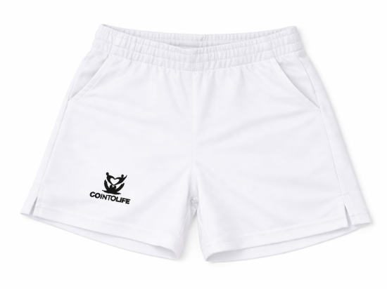 Short GO INTO LIFE LIGHT femme / enfant Blanc