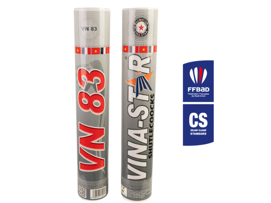 Volants de badminton plumes VINA-STAR VN 83