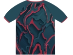 T-shirt Go Into Life LAVA  (PRE-COMMANDE)
