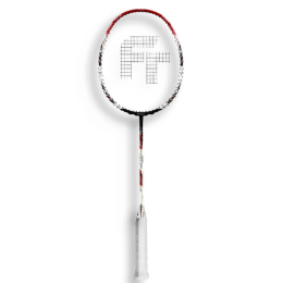 Raquette de badminton FELET ALUNZO 990 Noir/Rouge (non cordée)