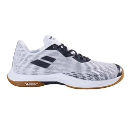 Chaussures de badminton BABOLAT homme SPIRIT 2 White/Black