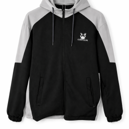 Veste à capuche Go Into Life (unisexe) Black / Grey