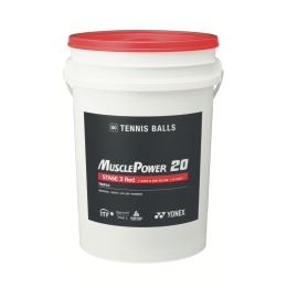 BARIL 60 BALLES TMP-20 ROUGE