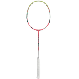 Raquette de badminton LI-NING WINDSTORM 72 SPEED Rose/jaune (non cordée)