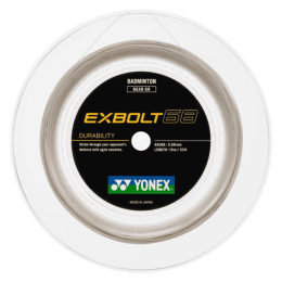 Cordage de badminton YONEX EXBOLT 68 (bobine - 200m)