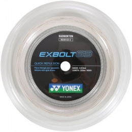 Cordage de badminton YONEX EXBOLT 63 (bobine - 200m)